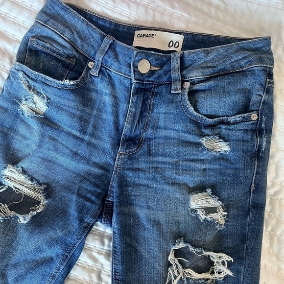 RE-WORKED Hello Kitty Garage Jeans - Picture 3 of 5